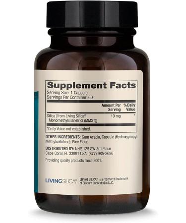 Dr. Mercola Silica Collagen Builder Dietary Supplement - 60 Capsules, Non-GMO, Gluten-Free, Soy-Free - Buy Online on GoSupps.com