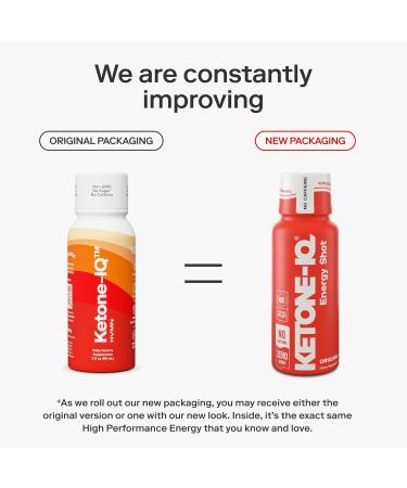 Ketone-IQ No Caffeine Exogenous Ketones Energy Shots - 24 Pack of Caffeine Free Energy Drinks with 10g Ketones - Sugar Free, Salt Free, and All Natural (Original) - Buy Online on GoSupps.com