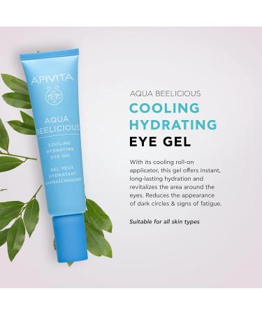 Buy Apivita Cooling Hydrating Eye Gel - Soothing & Moisturizing for Tired Eyes | International Shipping - Buy Online on GoSupps.com