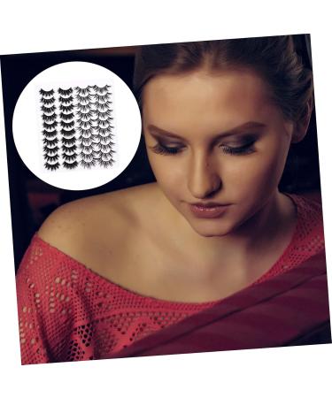 minkissy Lashes Kit 20 Pairs Three-dimensional Cross Eyelashes Lashes Natural Natural Artificial Eyelashes Dense Eyelashes 3d Mix Imitation Thick Eyelashes - Buy Online on GoSupps.com