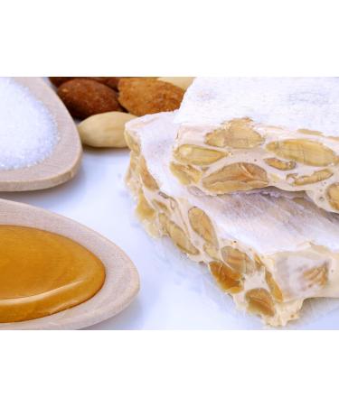 Alises Turr n de Alicante - Almonds and Honey - Supreme Quality - 100% Natural - Gluten Free Lactose Free - Nougat 200g (Hard) - Buy Online on GoSupps.com