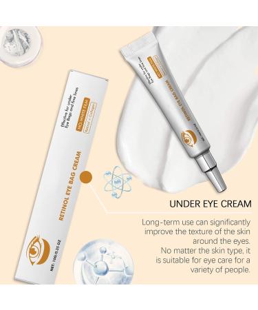  Mimoqk Eye Cream Bag Lotion Hydrating & Nourishing Firming Formula Brightens Dark Circles Mild Lightweight 20 Ml Fast-Absorbing Sensitive-Safe Eye Moisturizer for Home & Outdoors - Buy Online on GoSupps.com