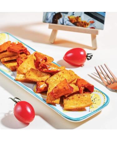 Chili crisp bread slices casual drama snacks spicy bread slices Sichuan pepper bread slices spicy snacks(128g) - Buy Online on GoSupps.com