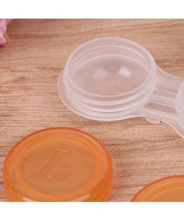Buy Agoneir Cute Contact Lens Container Set | Travel-Friendly Sustainable Mini Lentil Box | Random Plastic Storage | Multi-Use | 57x26x13mm - Buy Online on GoSupps.com
