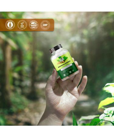 Organic Ashwagandha Root Extract Tablets - High Potency 30:1 - 200mg Ashwagandha Tablets Made With 10mg Organic Black Pepper for Enhanced Absorption - Vegan, Non-GMO, Gluten Free - 30 count - Buy Online on GoSupps.com