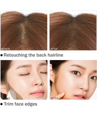Hairline Powder Hair Shadow Powder Dark Gray Hair Root Dye Shadow Cover Instantly Windproof Sweatproof Hair Touch-Up for Thin Hair Grey Hairline Quick Cover Unisex (Dark Brown) - Buy Online on GoSupps.com