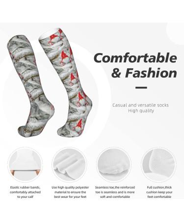 Santa Gnome Compression Socks for Men & Women | 15-20 mmHg Circulation Support for Running & Cycling - Buy Online on GoSupps.com