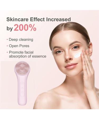 Premium Silicone Facial Cleansing Brush - Waterproof Exfoliator for Men & Women | Deep Cleansing Blackhead Removal & Massage - Buy Online on GoSupps.com