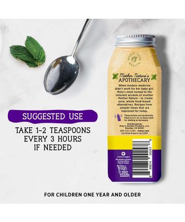 Maty's Organic Children's Cough Syrup Day & Night Value Pack - 2-6 fl oz - Natural Relief with Immune Support - Buy Online on GoSupps.com