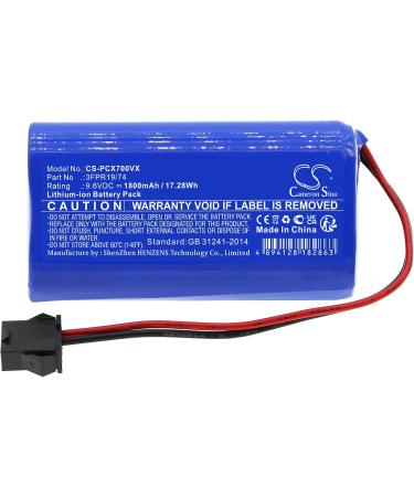 9.6V 1800mAh Battery Replacement for PUCRCX70 (Version 2) | International Shipping Available - Buy Online on GoSupps.com