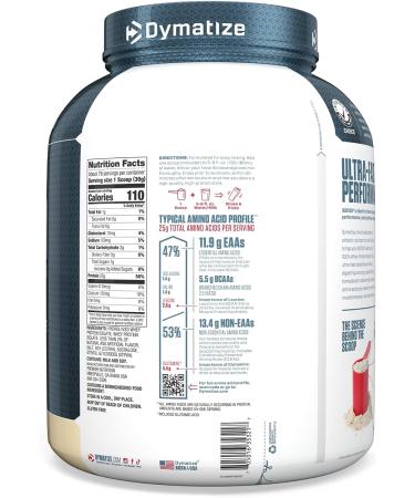 Dymatize ISO 100 Vanilla Whey Protein Isolate Powder - 5lb Package - Buy Online on GoSupps.com