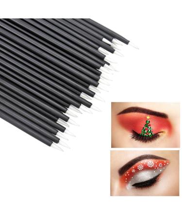 Jaciya 200Pcs Disposable Dual-Sided Lip, Eyelash, Eyeshadow, and Eyeliner Brushes - Makeup Applicator Tool - Buy Online on GoSupps.com