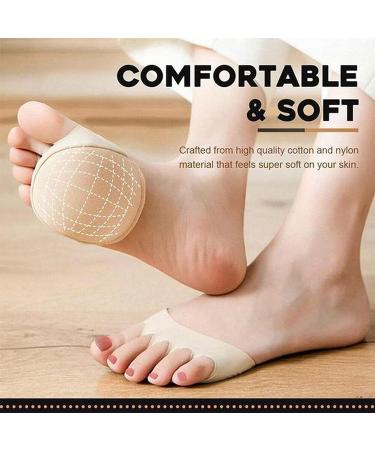 Metatarsal Pads & Forefoot Cushions | Honeycomb Fabric High Heel Insoles for Comfort | Reusable Non-Slip Toe Cushions for Men & Women - Buy Online on GoSupps.com