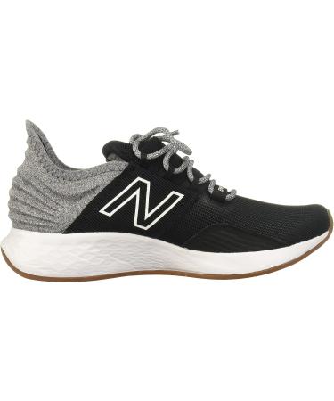 New Balance Kid's Fresh Foam Roav V1 Running Shoe Big Kid - Black/Light Aluminum - Buy Online on GoSupps.com