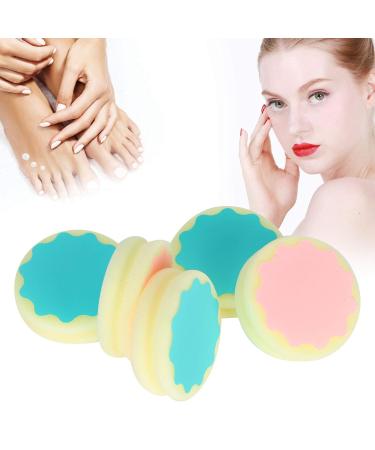Saluaqui Painless Hair Removal Sponge - Double-Sided Depilatory Pad for Face & Body | Portable Pain-Free Hair Removal Tool - Buy Online on GoSupps.com