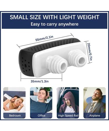Smart Adjustable Anti-Snoring Device for Men and Women - Nasal Ventilation Snoring Solution for Better Sleep - Buy Online on GoSupps.com