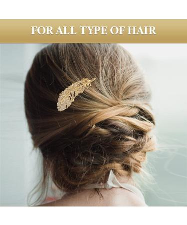 Doubro Pearl Hair Clips Set - 6PCS Metal Hair Barrettes for Women & Girls - Strong Hold Nonslip Hairpins - Perfect Birthday or Valentine's Day Gift - White - Buy Online on GoSupps.com