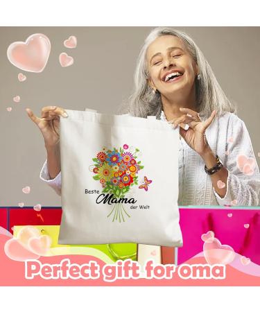 UTEFIF Fabric Bag - Best Mom in the World | Unique Birthday Gift Ideas for Mom - Buy Online on GoSupps.com