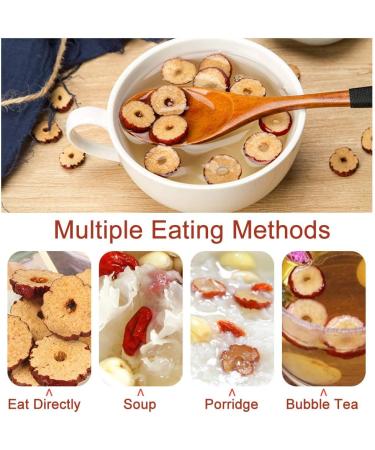 Plant Gift 100% Red Dates Slices Red Dates Slices Pure Natural Organic Dates (No Gribouin) Red Jujube Organic Chinese Red Dates Health Care 80g / 2.82oz - Buy Online on GoSupps.com