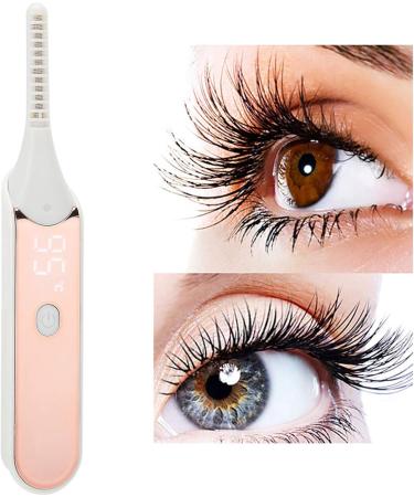 Verdant Touch Electric Eyelash Curler Electric Heated Eyelash Curler with Digital Display Long-lasting Lash Curling Tool - Buy Online on GoSupps.com