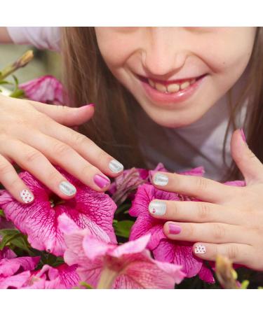 RosewineC 72 Pieces Girls Press on Nails - Full Cover Short False Fingernails for Kids - Nail Art Decoration Set - Buy Online on GoSupps.com