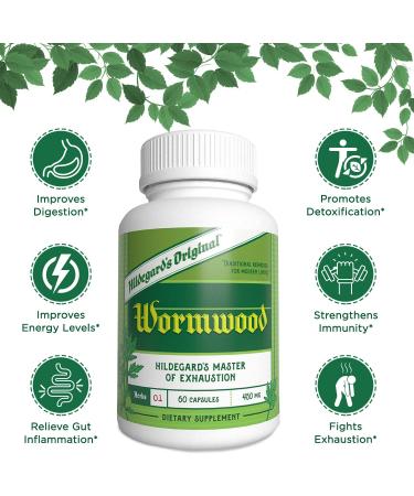 Wormwood & Artemisinin Intestinal Cleanse Supplement for Immune Strength & Energy - Buy Online on GoSupps.com