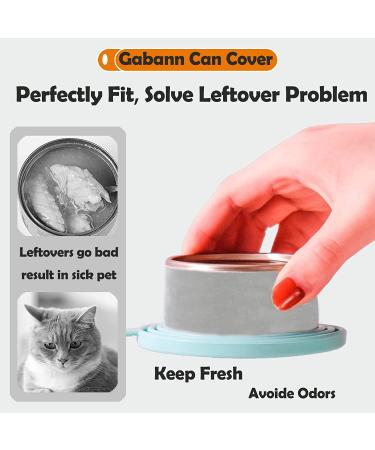Gabann Food Can Lids - BPA Free Silicone Cover for Pet and Can Goods - 6 Pack - Buy Online on GoSupps.com