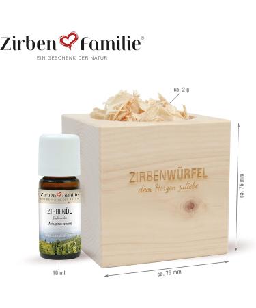 Stone Family Room Fan & Swiss Pine Aroma Diffuser Set | Natural Aroma Diffuser with Pine Chips & 10ml Stone Pine Oil | Unique Stone Pine Scent - Buy Online on GoSupps.com