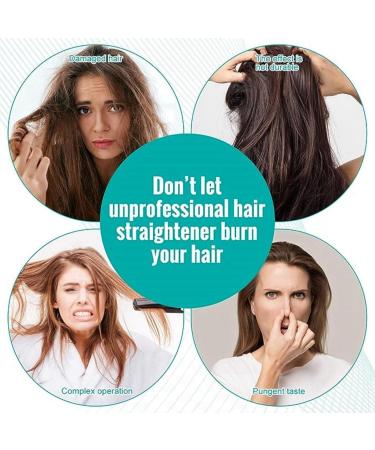 Fast Smoothing Hair Straightening Cream for Women - Permanent Hair Straightening Treatment - Buy Online on GoSupps.com