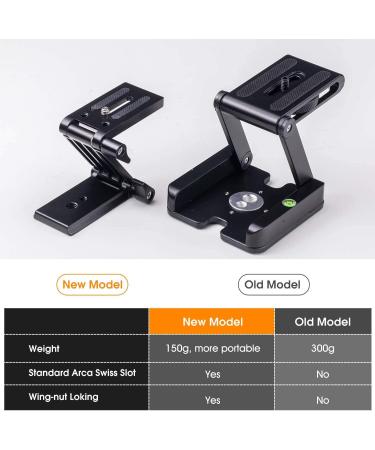 PURAMI Universal Flex Tilt Head Z Mount Bracket with Arca-Swiss Plate for Camera Slider Rig - Compatible with DSLR Canon Nikon Sony - Buy Online on GoSupps.com