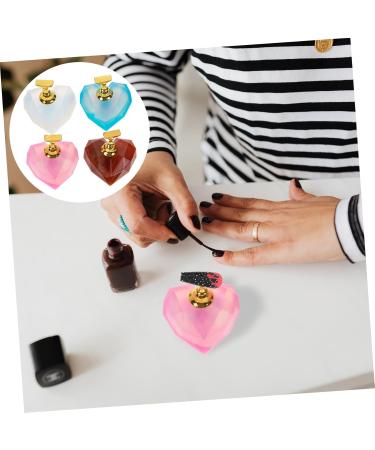 FRCOLOR 4 Sets nail holder magnetic mount magnetic tools magnetic base Nail Art Practice Stand Nail Art Stand nail stand nail tools nail palette Nail Tip Holders lotus resin Manicure tools - Buy Online on GoSupps.com