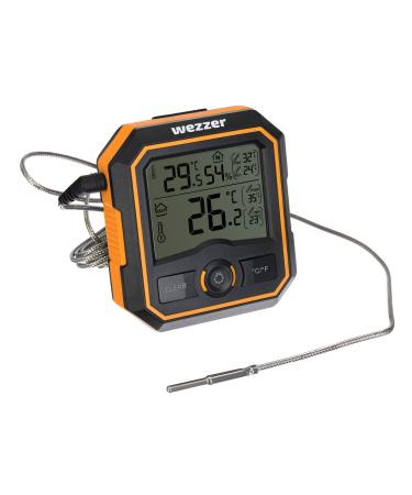 Levenhuk Wezzer SN20 Compact portable sauna base with digital thermometer and hygrometer with removable wiring thermosonde