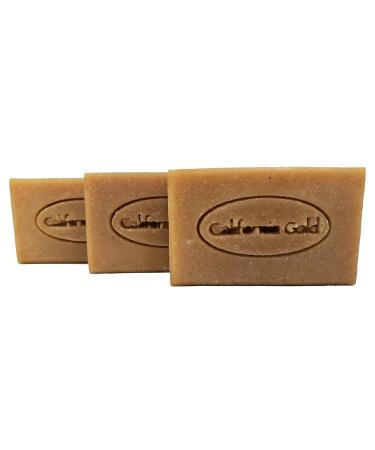Organic Patchouli Bar Soap - 3 x 4oz Bars | Natural Skincare for All Skin Types | Eco-Friendly & Handmade - Buy Online on GoSupps.com