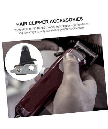 FRCOLOR Electric Clipper Switch Hair Clipper Supply Hair Clipper Accessories Hairdressing Tool Hair Trimmer Power Replacement for Hair Appendix Electric Clippers Plastic 2X2X1CM Black - Buy Online on GoSupps.com