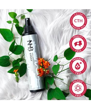 N+B Volumizing Spray | Medium Hold Fast Drying Lightweight | Non-Sticky Fights Frizz Heat Protectant Adds Volume | For All Hair Types and Textures | 10 oz - Buy Online on GoSupps.com