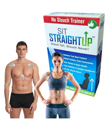 Sit Up Straight Posture Correct Trainer. Sit Up Straight No Slouch trainer Hunchback Prevention Instant Posture Improvement Trainer (Box of 5 Trainer)