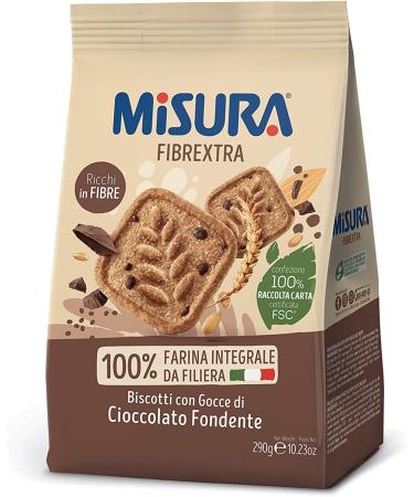 Misura FibraExtra Integrali Whole Grain Biscuits 290g (Pack of 3)