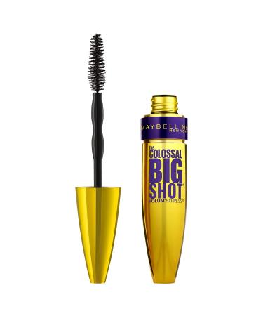 Maybelline New York Volum' Express The Colossal Big Shot Washable Mascara Blackest Black - 0.33 fl. oz - Buy Online on GoSupps.com
