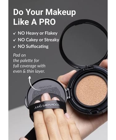[JUNGSAEMMOOL OFFICIAL] Essential Skin Nuder Cushion SPF50+ | Medium Deep | Natural Finish | Buildable Coverage | Makeup Artist Brand - Buy Online on GoSupps.com