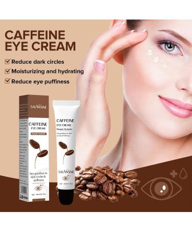 Caffeine Eye Cream Caffeine Staying Up All Night Firming Eye Cream 20g Caffeine Anti-Wrinkle Firming Lightening Fine Lines Retinol Anti-Wrinkle Eye Cream For Dark Circles And Bags Under eyes - Buy Online on GoSupps.com