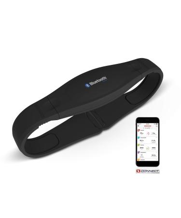 Sohnle Chest Belt Connect 100 HR with Bluetooth connection chest strap compatible with other training equipment and sports watches sports watch including heart rate knives