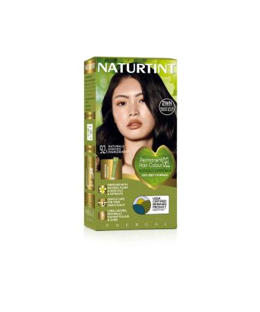 Naturtint Permanent Hair Colour Gel 2WN Radiant Nature Brown-Black Plant Enriched Ammonia Free Long Lasting Grey Coverage and Radiant Colour Nourishment and Protection