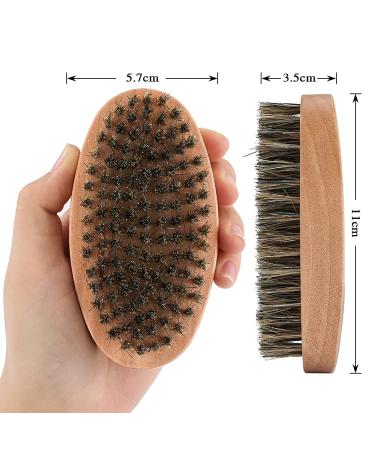 Personalized Beard Brush for Men | Pure Boar Bristle Pocket Brush - Perfect Gift for Husband Dad & Grandfather - Buy Online on GoSupps.com