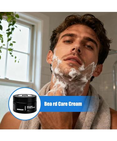 G n rique Men's Beard Balm 100 ml Moisturizing and Softening Beard Cream | Beard Softener for daily use on both skin and facial hair - Buy Online on GoSupps.com