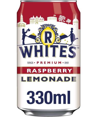 R Whites Premium Raspberry Lemonade 330ml x 24 - Buy Online on GoSupps.com
