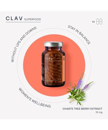 Vitex Berry 4:1 Extract - PMS & Menopause Supplement for Women - Hormone Balance - 180 Capsules - Made in Germany - Buy Online on GoSupps.com