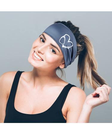8-Piece Nursing Headbands with Buttons for Face Covering Ear Protection - Non-Slip Wide Head Wraps for Women (Sweet Patterns) - Buy Online on GoSupps.com