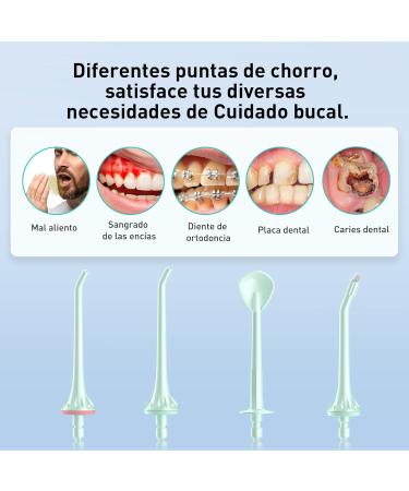 Mouth Shower: 4 Modes Oral Shower | 300ml Water Tank | Best Oral Care Tool | Easy to Use Tongue Cleaner | 30 Days Battery Runtime - Buy Online on GoSupps.com