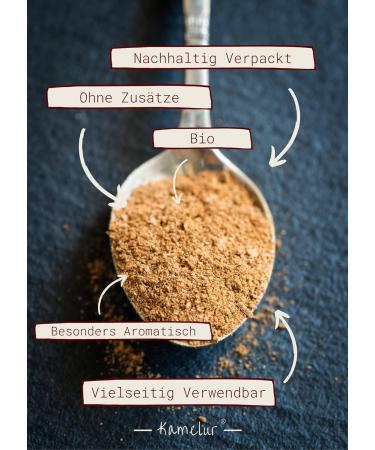  Kamelur Kamelur 250g Organic Gingerbread Spice Mix - Aromatic spice blend for winter enjoyment additive-free - Ideal for gingerbread - Packaged in biodegradable packaging - Buy Online on GoSupps.com