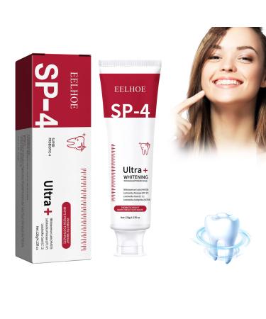 Yayashi SP-4 toothpaste SP-4 probiotic toothpaste SP-4 lightening toothpaste SP-4 brightening and stain-removing probiotic toothpaste clean teeth and refreshes your breath (1PC)